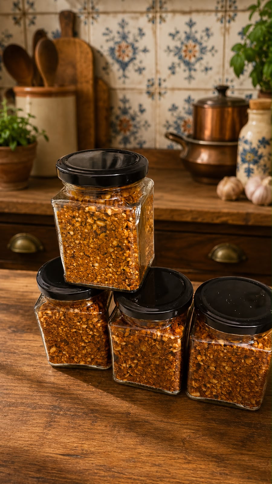 Garlic Peanut Chutney